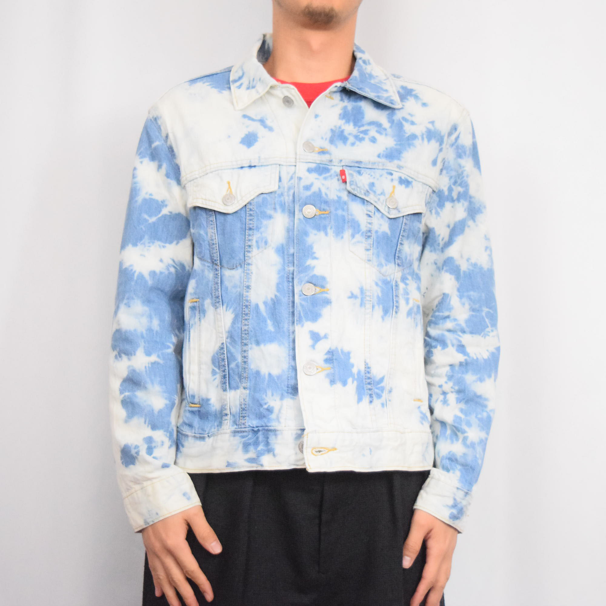 Levi's ブリーチ加工 デニムジャケット L