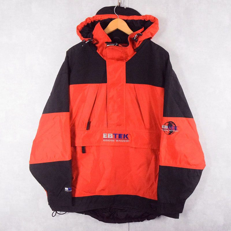 Eddie Bauer 古着 90年代 エディーバウアー EBTEK ハーフジップ