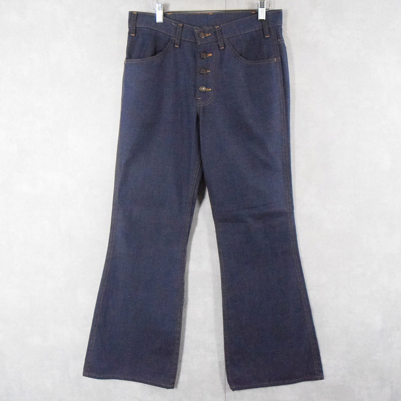 70's Levi's バットダイ フレアデニムパンツ W32