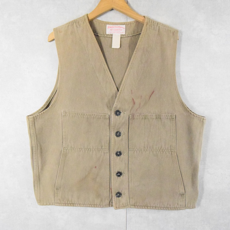 90's FILSON USA製 モールスキンベスト