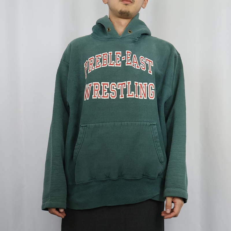 【福袋セール】の商品 90's L プリントスウェットフーディ TYPE WEAVE REVERSE USA製 CAMBER トップス
