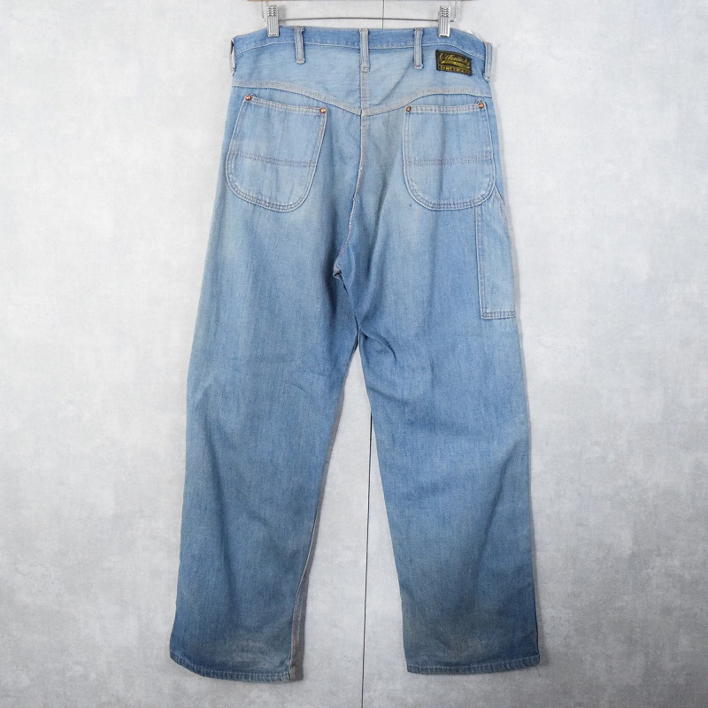 50's Old Kentucky デニムペインターパンツ W32