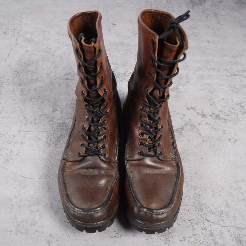 50's〜 W.C.Russell Moccasin Co. レザーモカシンブーツ 28cm