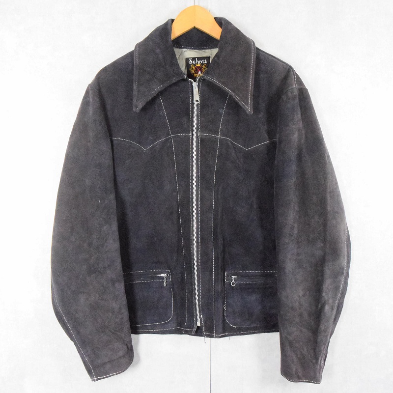 80sヴィンテージ USA製 ショット ウエスタン Schott WESTERN
