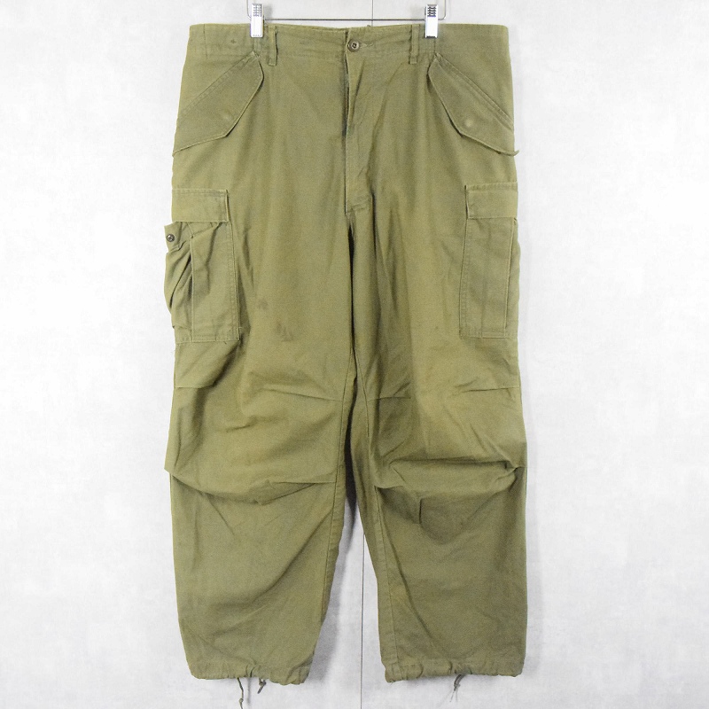 古着 70s 米軍 US ARMY M-65 ミリタリー ヘビー コットン