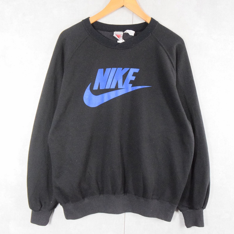 NIKE スウェット 黒 ブラック 80s made in usa