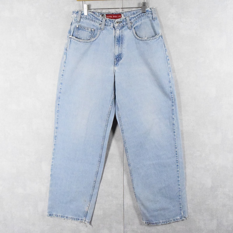 リアル シルバータブ 90s 90年代 リーバイス ルーズワイドレグ ジーンズ パンツ