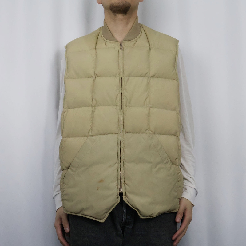 70's Eddie Bauer キルティングダウンベスト SIZE50