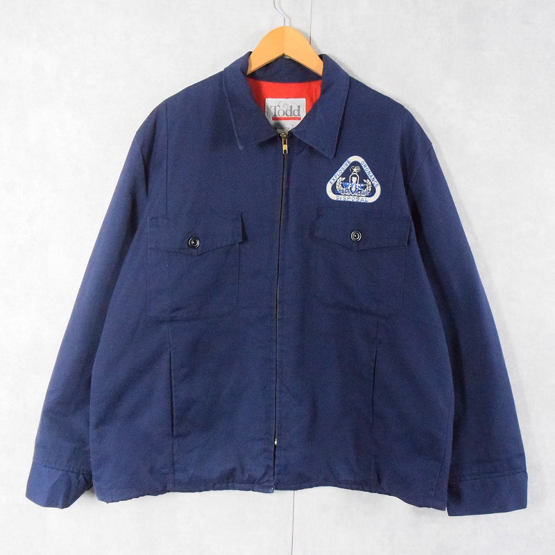 80〜90's Todd USA製 キルティングライナー ワークジャケット SIZE48-50