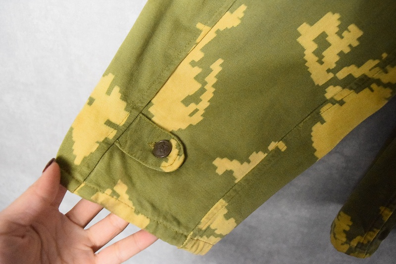タジキスタン軍 ミリタリー カモフラージュ ベリョーズカパターン 迷彩 ジャケット カーキ | ビンテージ古着屋Feeet 通販 名古屋 大須 メンズ