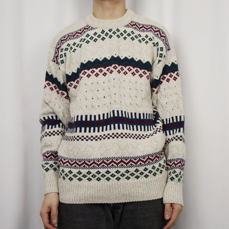90s ST JOHN'S BAY COTTON KINT / セントジョンズベイ コットン
