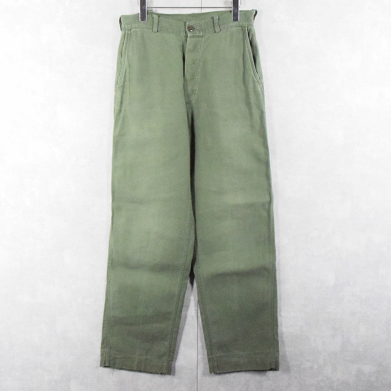 50年代 50s アメリカ軍 ミリタリー 海軍 カーキ パンツ