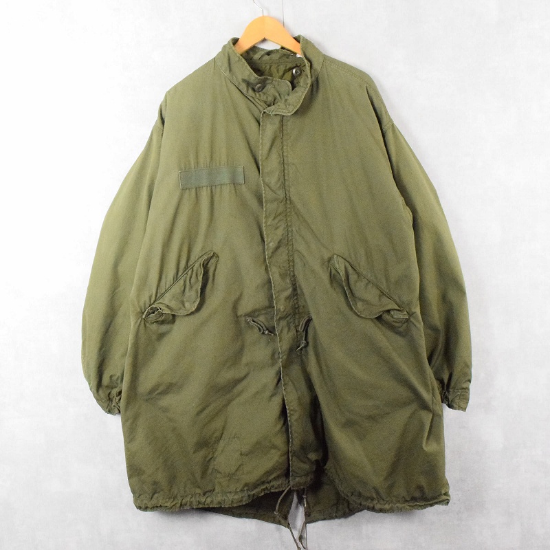 70年代 70s アメリカ軍 米軍 ミリタリー カーキ フィッシュ
