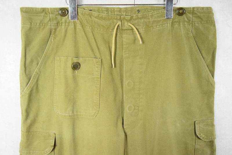 60's DENMARK ARMY HBT フィールドパンツ SIZE55