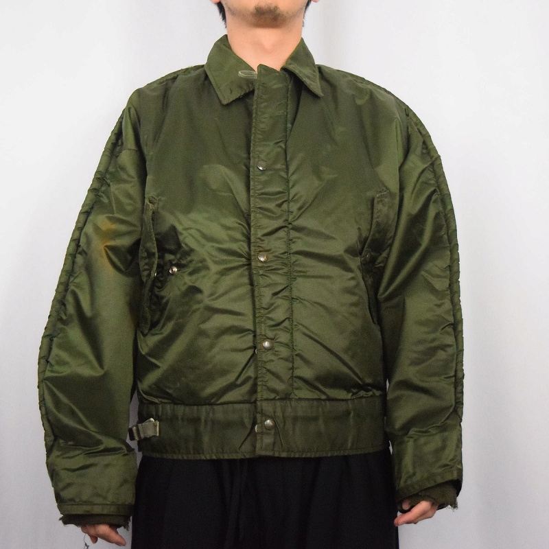 60's U.S.NAVY A-1 Extreme Cold Weather Impermeable デッキジャケット MEDIUM