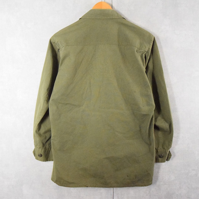 60's U.S.ARMY ジャングルファティーグジャケット 4th SMALL-SHORT