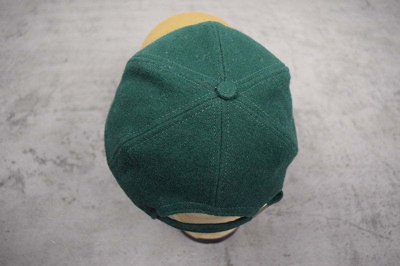 80〜90's Cabela's USA製 ロゴ刺繍 ウールキャップ ONESIZE