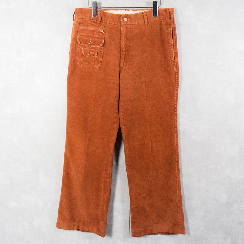〜80's New York SPORTSWEAR EXCHANGE コーデュロイ ブーツカットパンツ W33