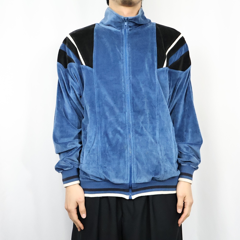 80〜90's Christian Dior MONSIEUR ベロアトラックジャケット L