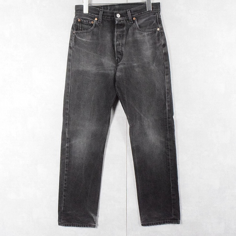 levis usa製 505 リーバイス デニム サルファブラック 後染め