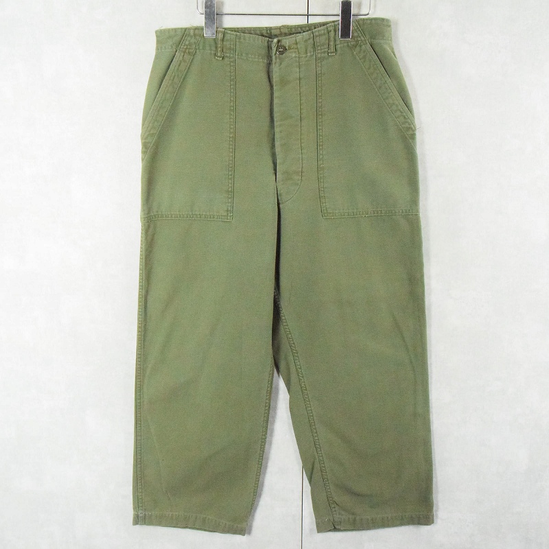 【全商品オープニング価格 特別価格】 60年代 60s アメリカ軍 │ヴィテージ カーキ ミリタリー 米軍 パンツ