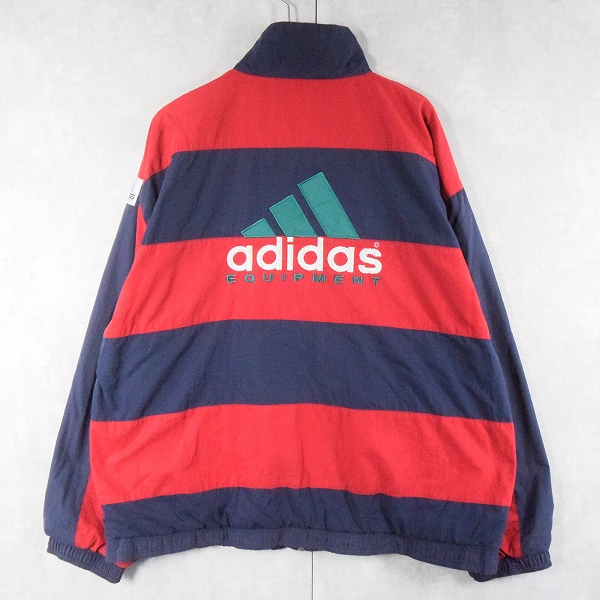 90s 90年代 アディダスエキップメント 紺 ネイビー 赤 レッド