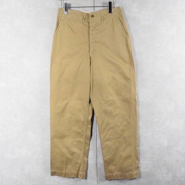 最前線の 50年代 50s チノパンツ ミリタリー 米軍 アメリカ軍 パンツ