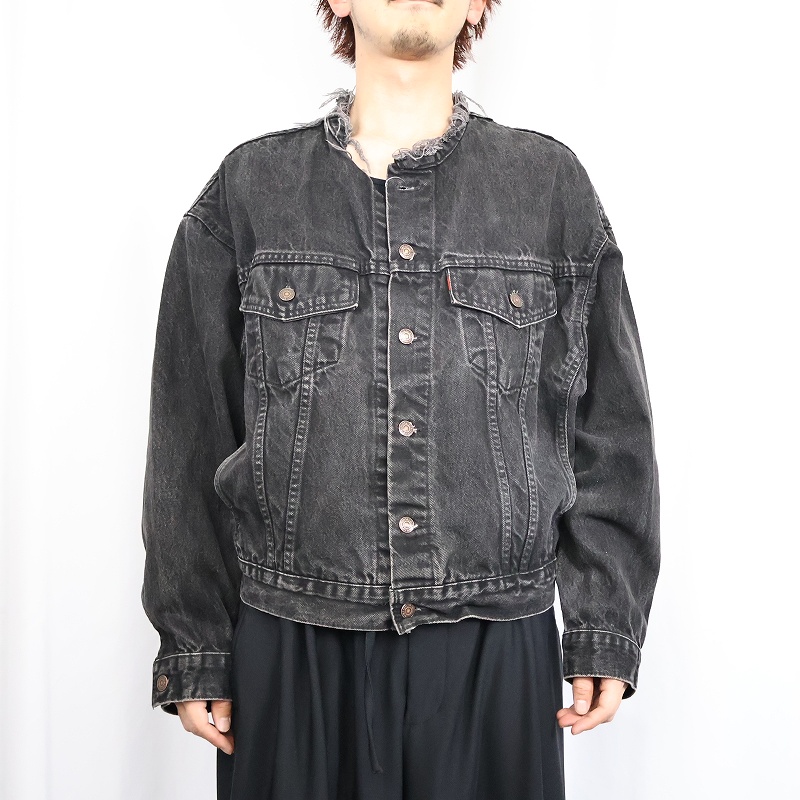 新品同様 アメリカ製 90s 90年代 リーバイス │ヴィテージ古着 黒 Gジャン ジャケット・アウター