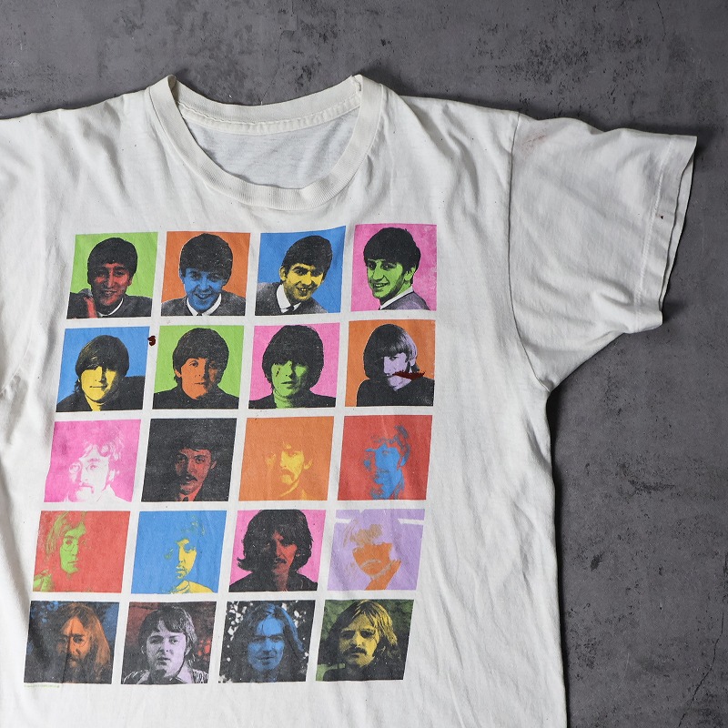 高級品市場 80年代 80s ビートルズ バンT ミュージック 音楽 │ヴィテージ トップス
