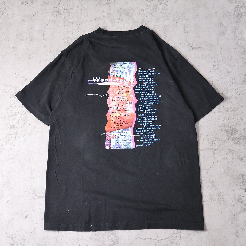日本最大のブランド 90年代 90s ウッドストック バンT ミュージック 音楽 ペプシ トップス