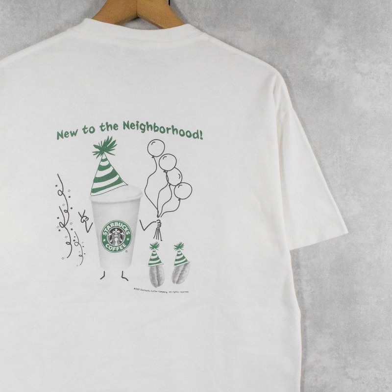 スターバックス スタバ Tシャツ 00s Y2K XL - メルカリ