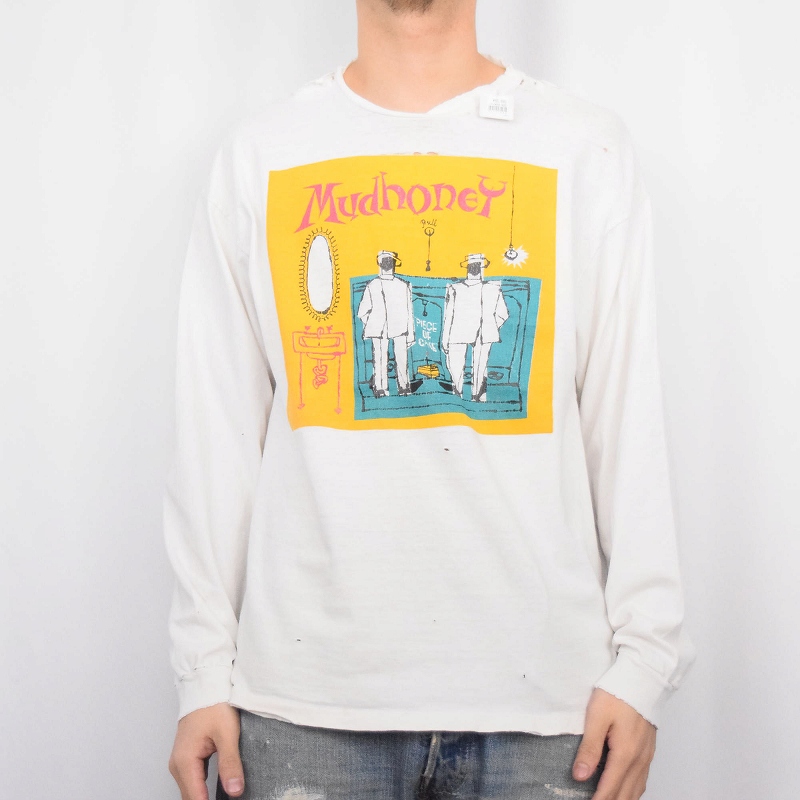 人気大割引 バンT マッドハニー 90s 90年代 ミュージック 長袖Tシャツ 音楽 トップス