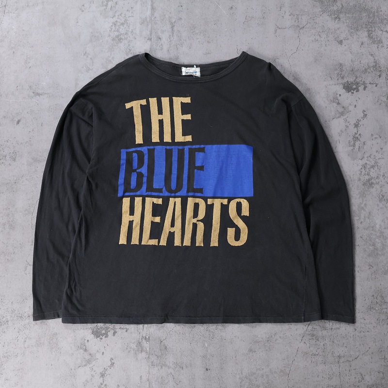 90年代 90s 長袖Tシャツ ブラック 黒 ザブルーハーツ 90年代 90s 長袖Tシャツ ブラック 黒 ザブルーハーツ