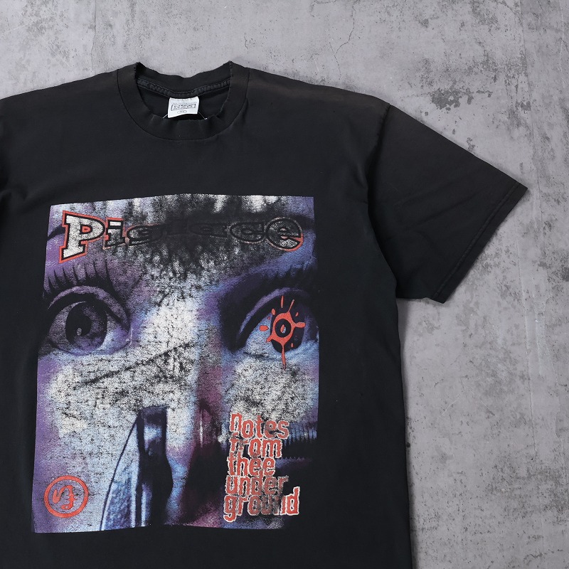 音楽フェスTシャツ音楽ロック大スカル両面バンド黒ブラック