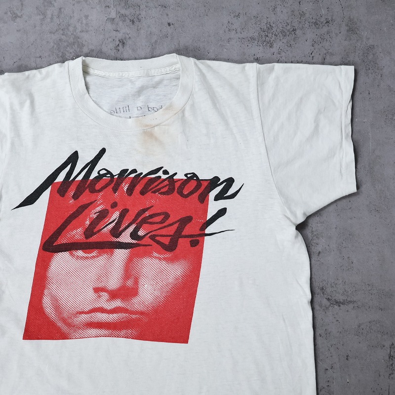 80s DOORS ドアーズ バンド tシャツ JIM MORRISON ジム