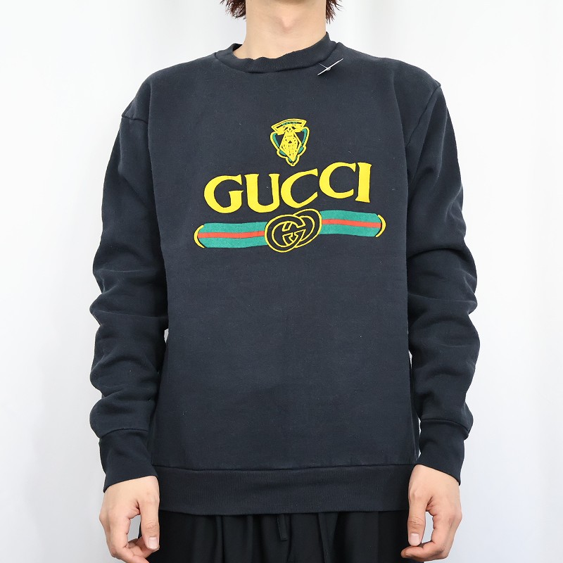 90s 90年代 グッチ 黒 ブラック ラグジュアリーブランド