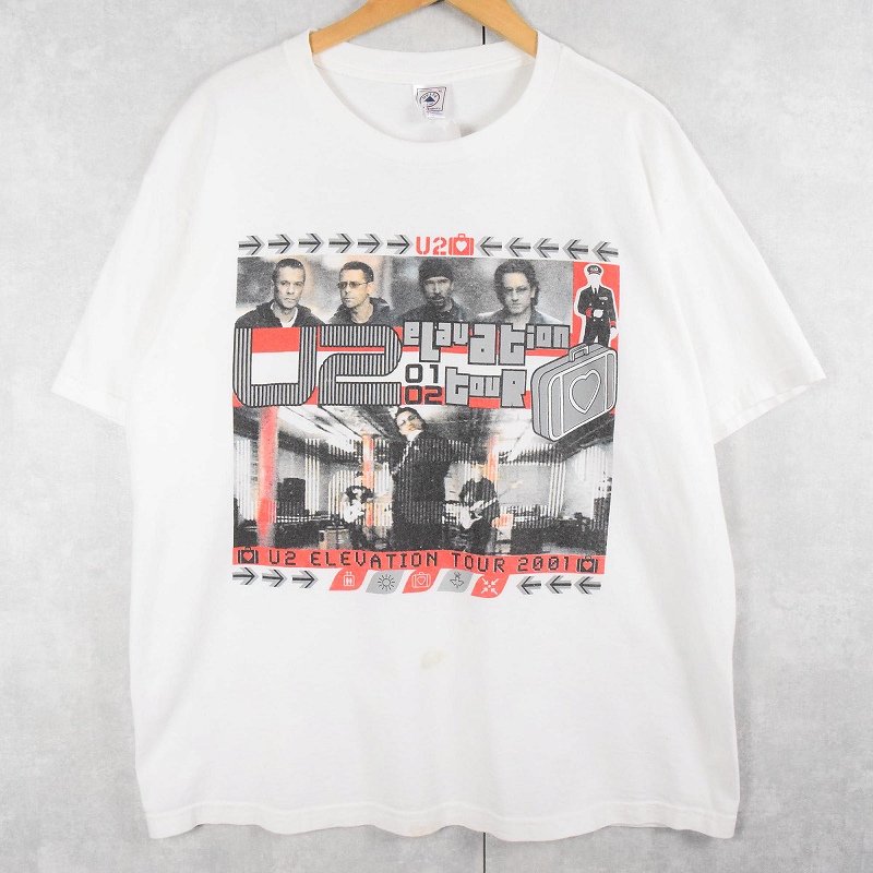 2000s 2000年代 プリントTシャツ 白 ホワイト 半袖 音楽