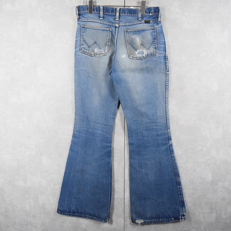 Wrangler 70s USA製 Wranglerラングラー フレア デニムパンツ