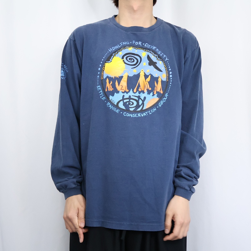 90s USA製 patagonia tom killion ロングTシャツ - メルカリ
