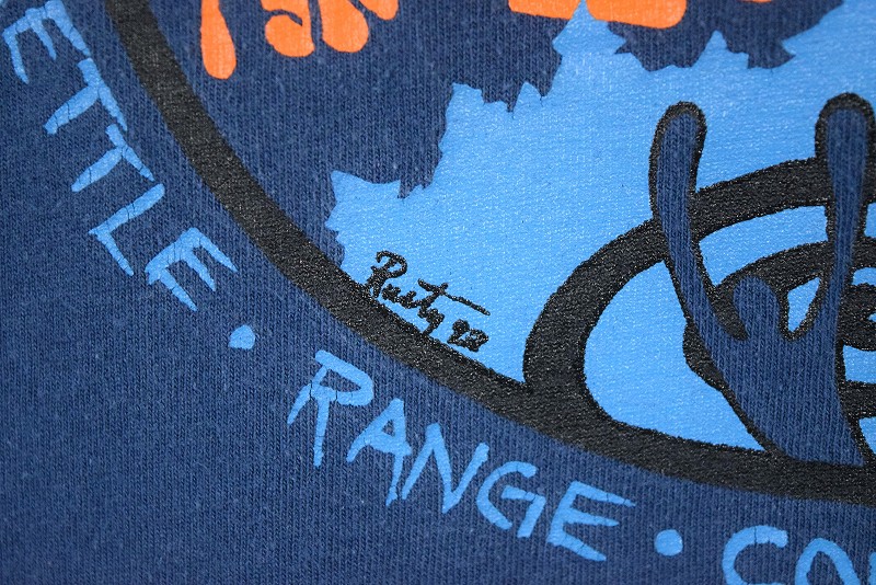 90s 90年代 パタゴニア 紺 ネイビー 長袖Tシャツ オーガニック