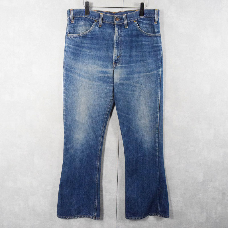 70年代 70s リーバイス ビッグE ジーンズ ジーパン インディゴ 70年代 70s リーバイス ビッグE ジーンズ ジーパン インディゴ