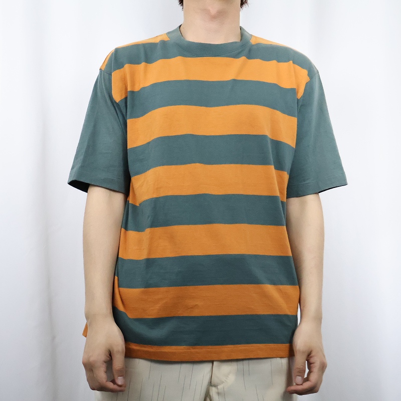 90s 90年代 オールドギャップ OLDGAP 半袖 オレンジ グリーン 緑
