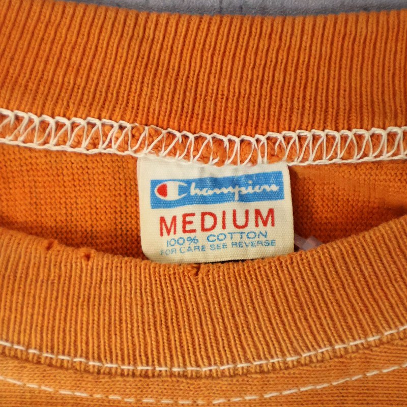 ビンテージ】チャンピオン 70s バータグ フットボールT XL USA製