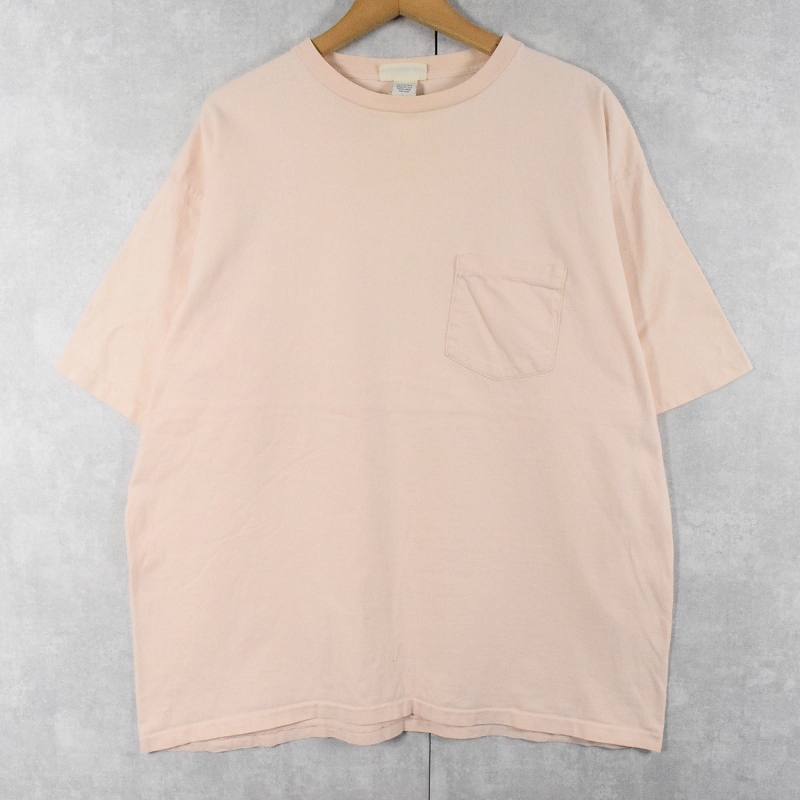 山田レン 90s USA製 シングルステッチ ポケT バナナリパブリック 白
