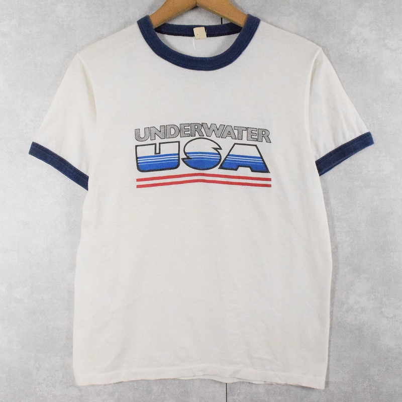 80年代 80s アメリカ製 白 ホワイト 半袖 │ヴィンテージ古着屋