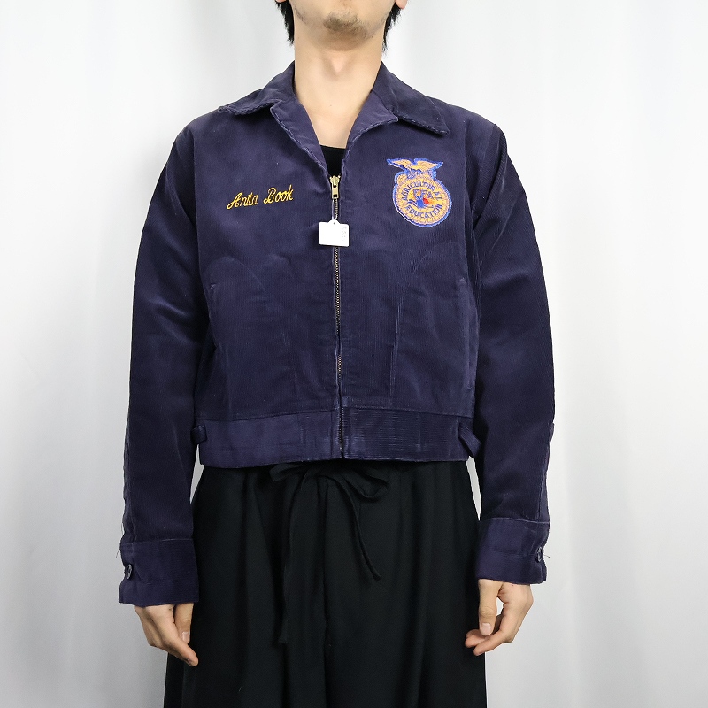 80s WISCONSIN FFA Jacket 42 size YKK | ib2