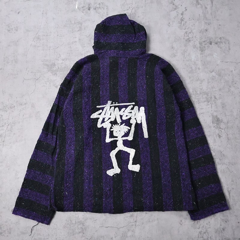 90s OLD STUSSY メキシカンパーカー ステューシー 希少 XL