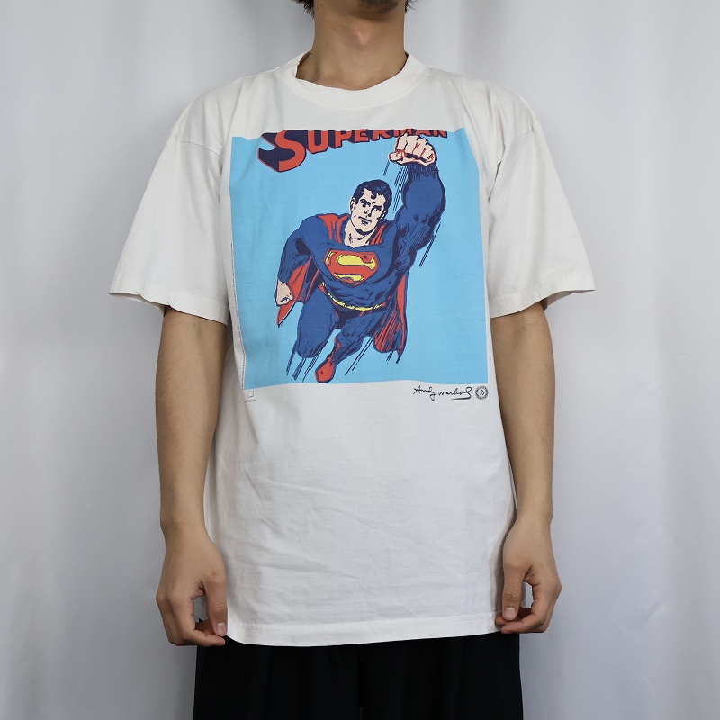 90年代 90s アンディウォーホル スーパーマン │ヴィテージ古着