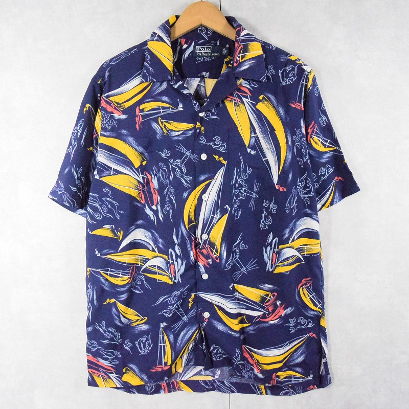 ポロベア POLO RALPH LAUREN ラルフローレン レーヨン アロハ