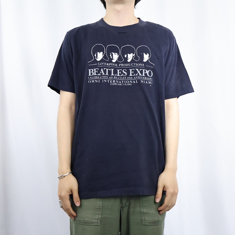 レギュラー古着！SID MAURER BEATLES フォトグラフィックTシャツ